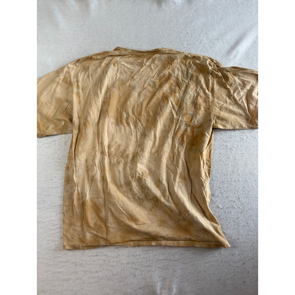 Led Zeppelin T-Shirt Mens 2XL Tan Tie Dye‎ Tampa Stadium Concert Graphic Tee - Picture 3 of 5